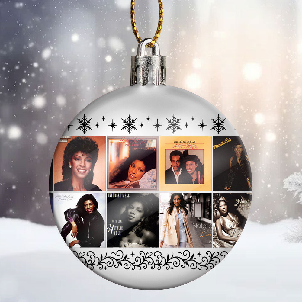 Natalie Cole Ball Ornament – Soulful Elegance