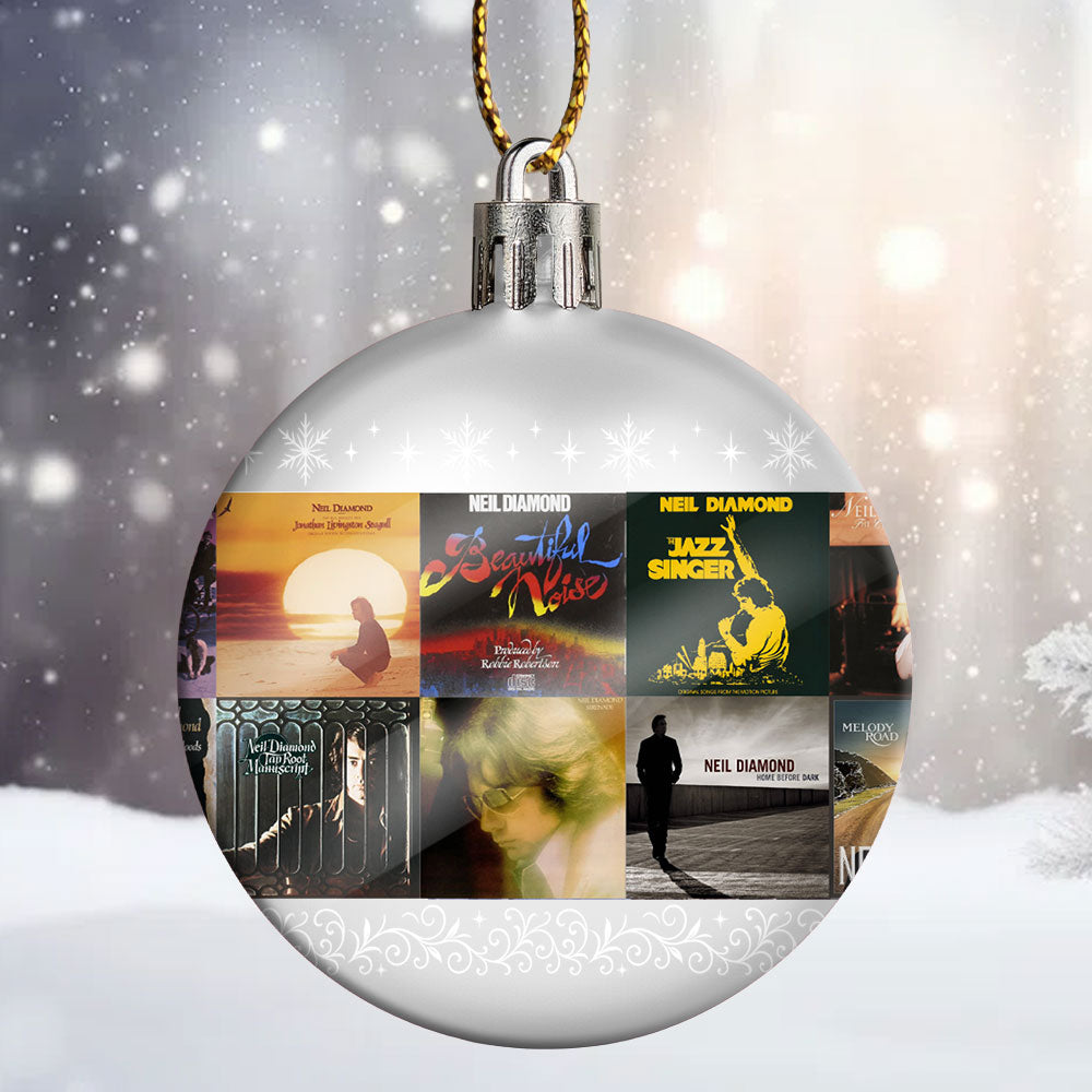 Neil Diamond Ball Ornament – A Sparkling Tribute to Timeless Classics