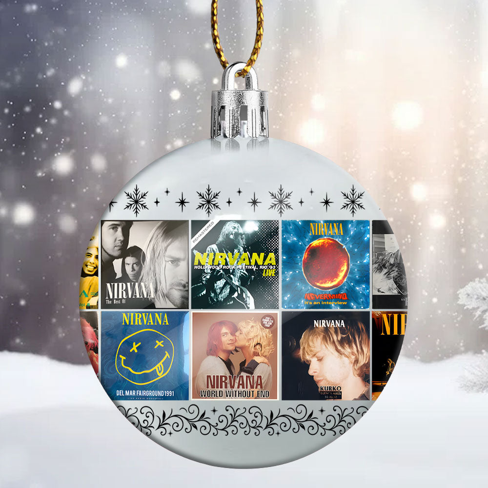 Nirvana Ball Ornament – Grunge Spirit for the Holiday Season