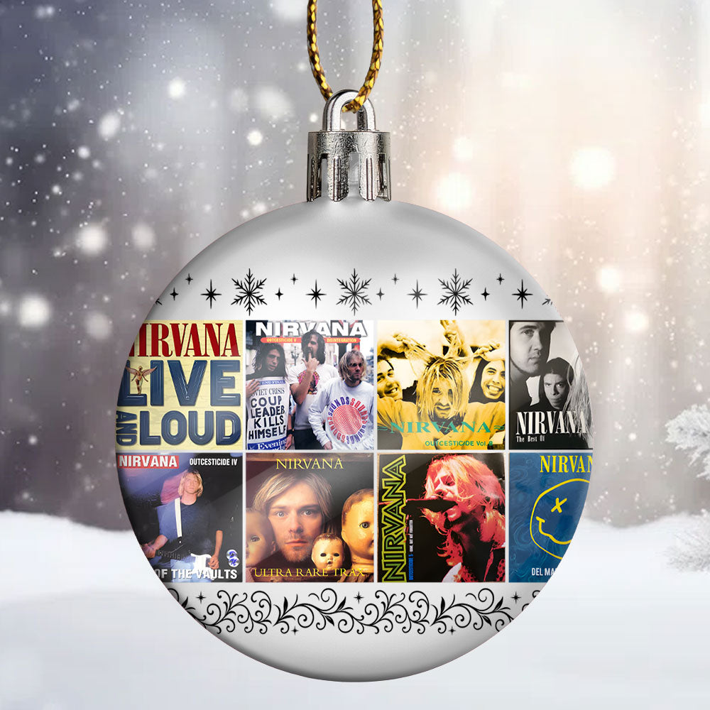 Nirvana Ball Ornament – Grunge Spirit for the Holiday Season