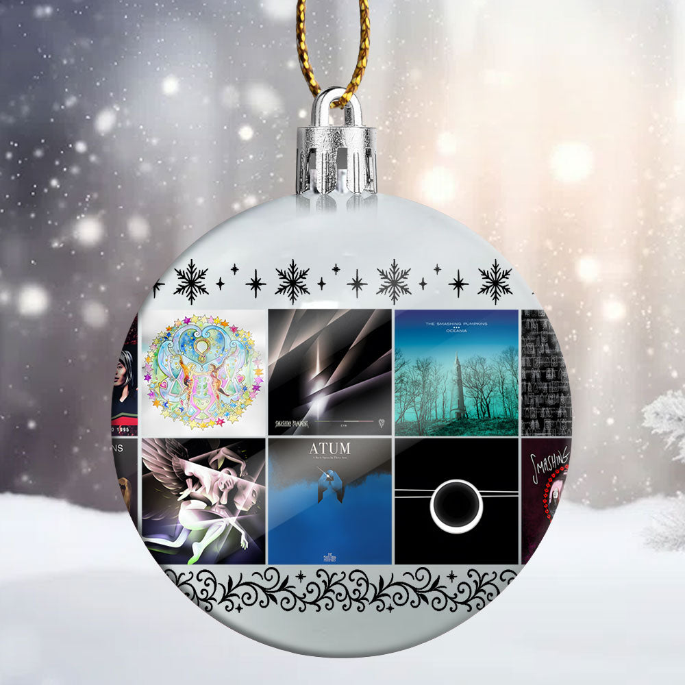 The Smashing Pumpkins Ball Ornament – A Grunge Legacy in Every Glow