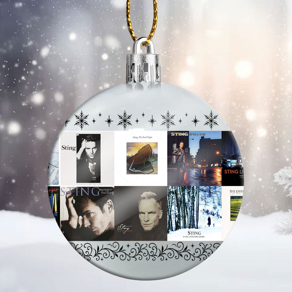 Sting Ball Ornament – A Touch of Elegance for Music Lovers
