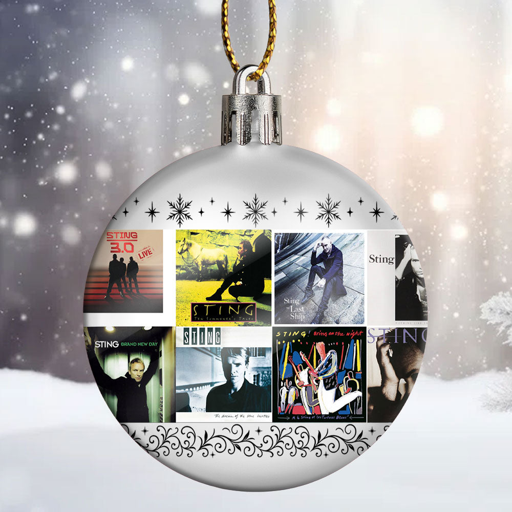 Sting Ball Ornament – A Touch of Elegance for Music Lovers