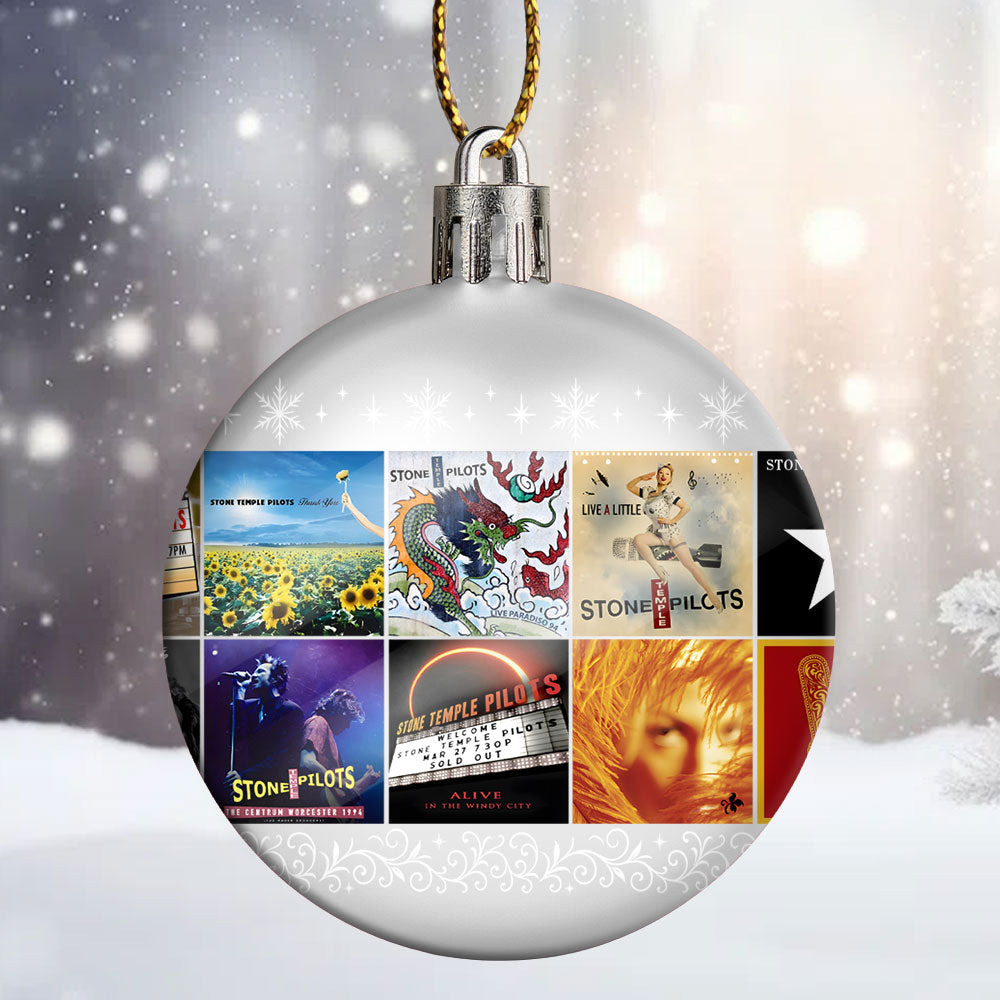 Stone Temple Pilots Ball Ornament – Grunge Legends in Holiday Style