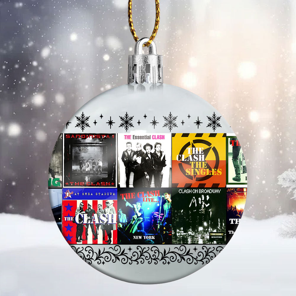 The Clash Ball Ornament – Punk Spirit Meets Holiday Cheer