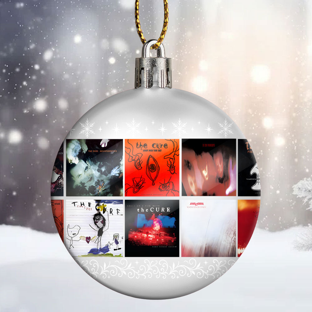 The Cure Ball Ornament – A Dreamy Holiday Keepsake for Lovers of Dark Romance and Sound