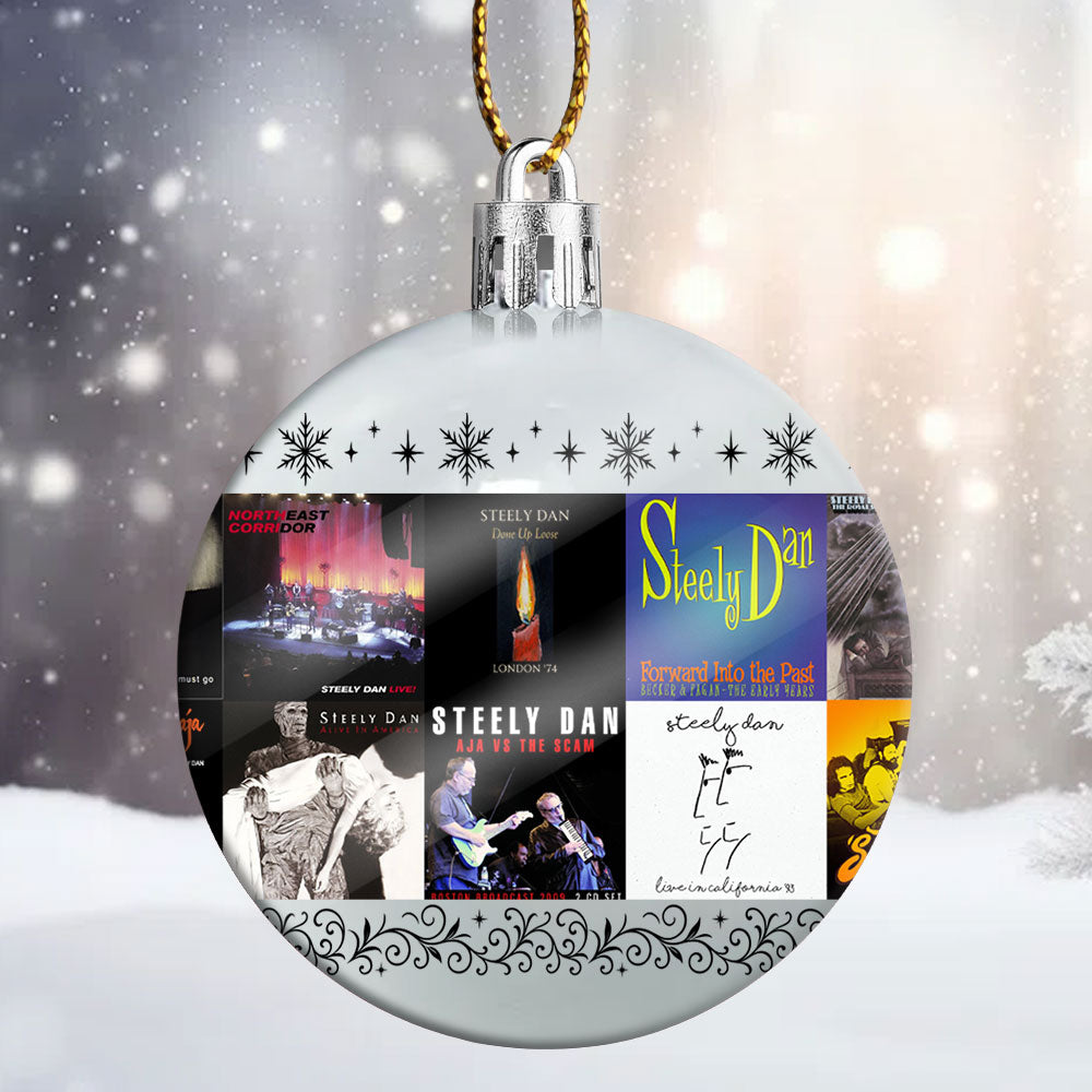 Steely Dan Ball Ornament – Jazz-Rock Elegance for the Holidays