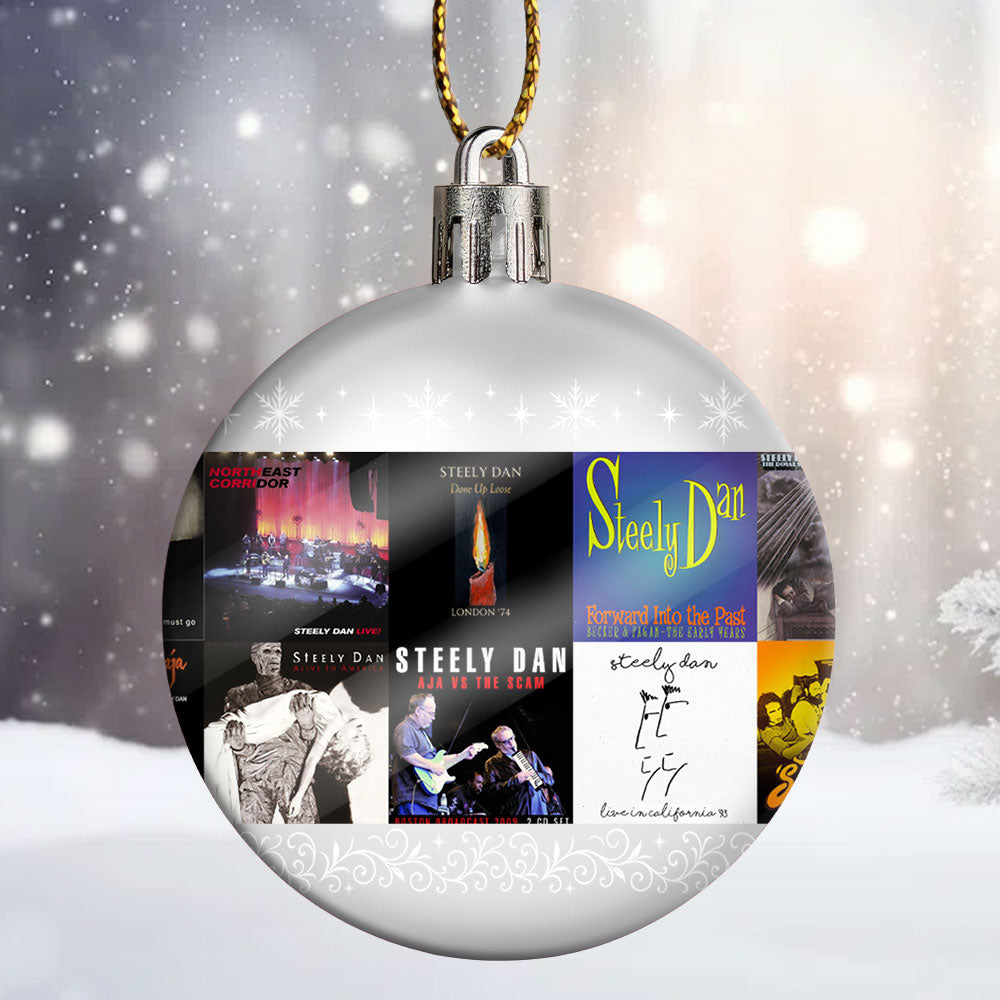 Steely Dan Ball Ornament – Jazz-Rock Elegance for the Holidays