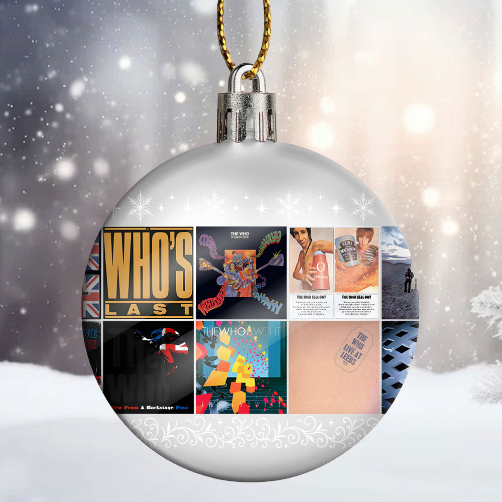 The Who Ball Ornament – A Rock Legacy on Your Tree