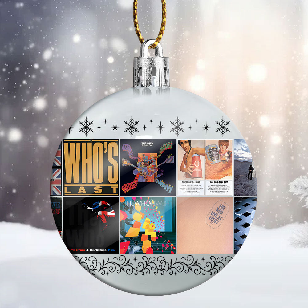 The Who Ball Ornament – A Rock Legacy on Your Tree