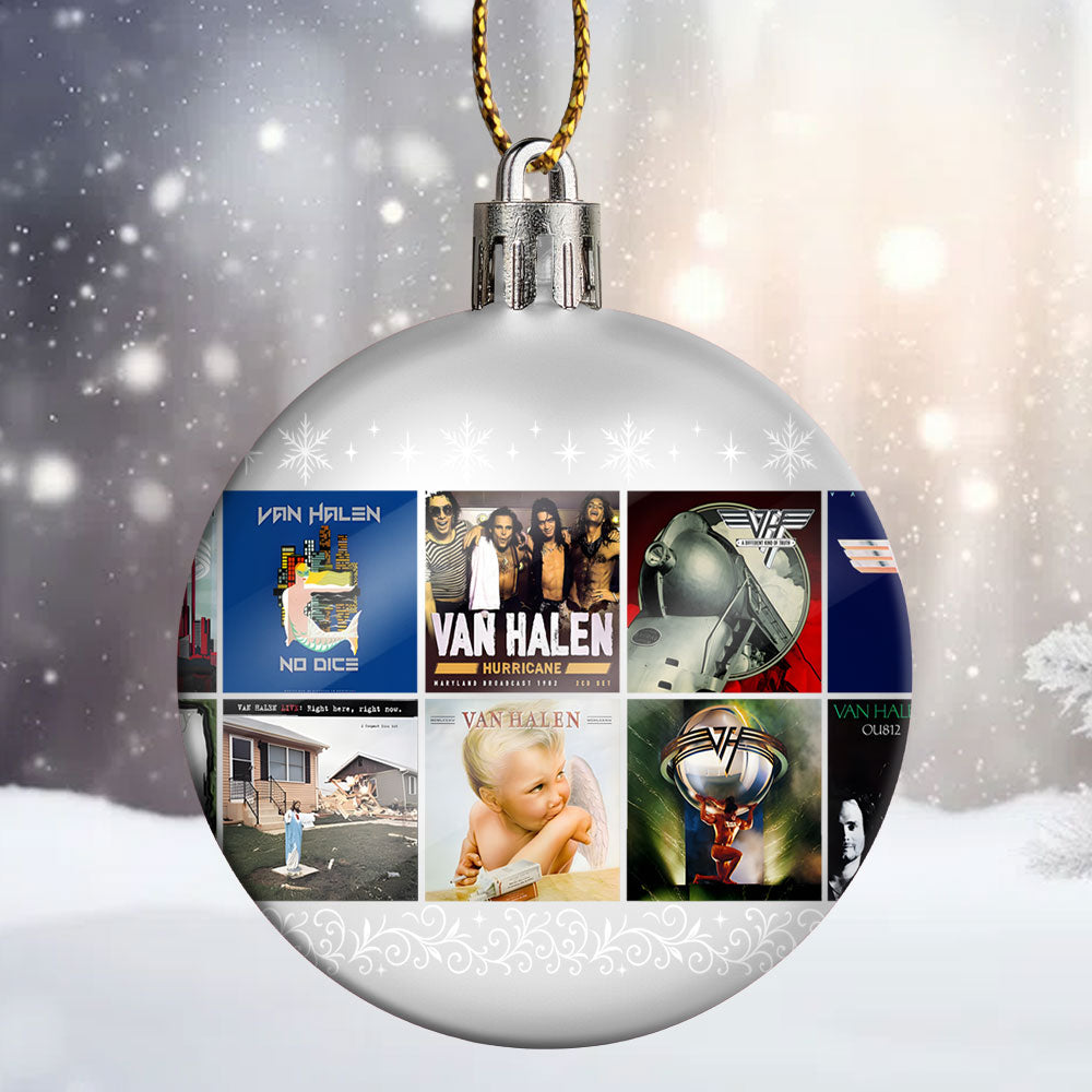 Van Halen Ball Ornament – Rock ’n’ Roll Energy for the Holidays