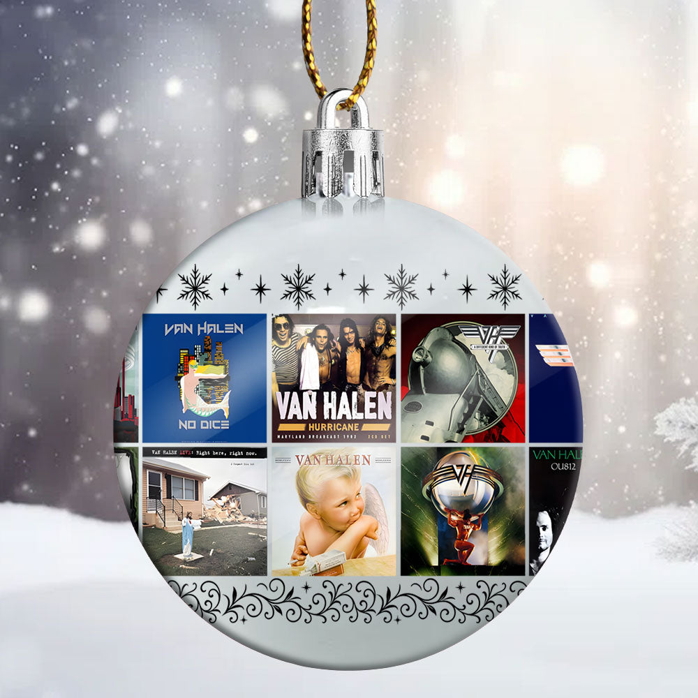 Van Halen Ball Ornament – Rock ’n’ Roll Energy for the Holidays