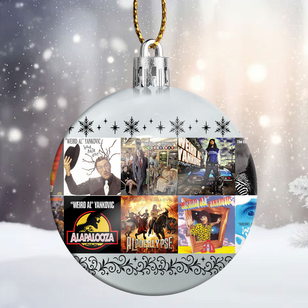 Weird Al Yankovic Ornament – A Hilarious Twist for Your Holiday Tree