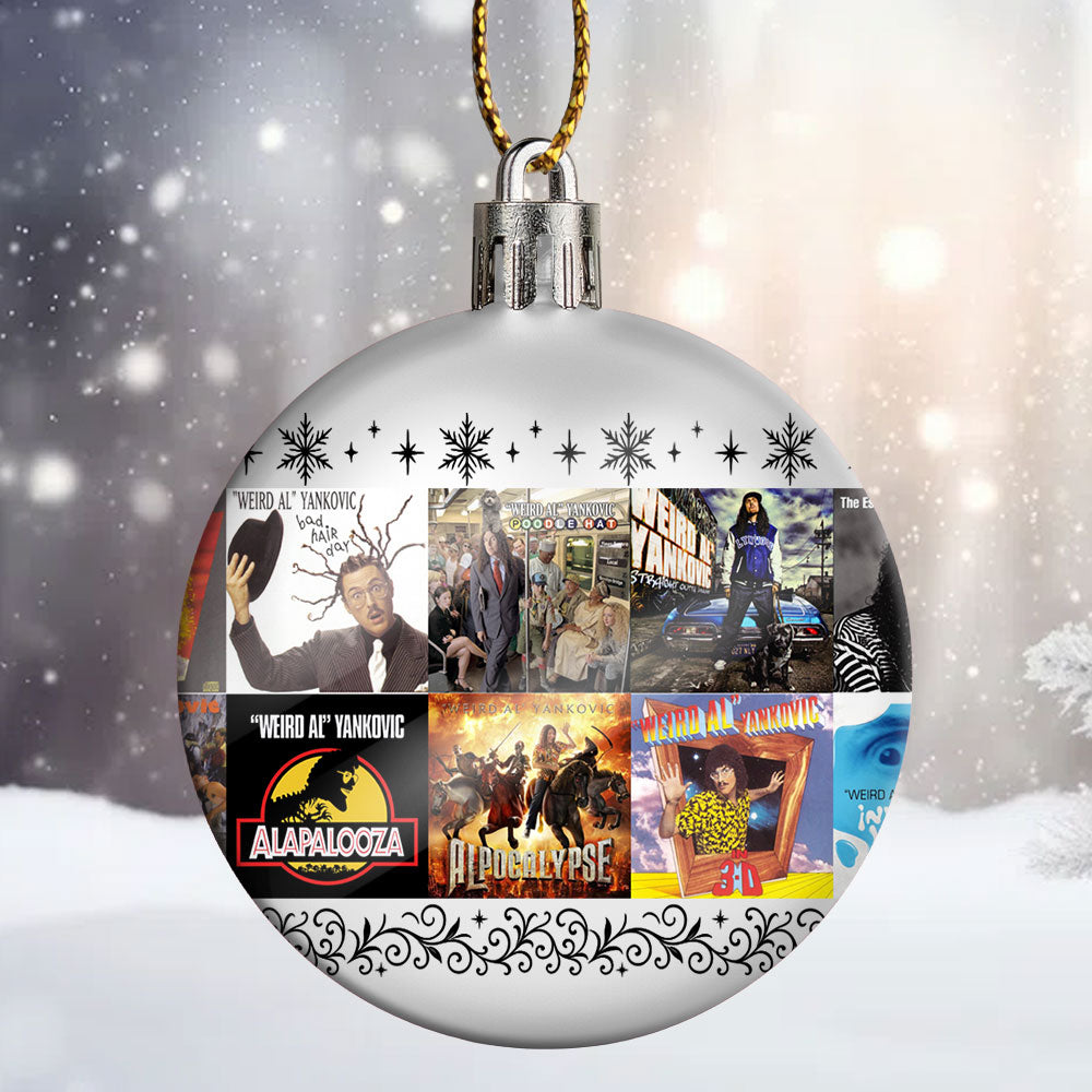 Weird Al Yankovic Ornament – A Hilarious Twist for Your Holiday Tree