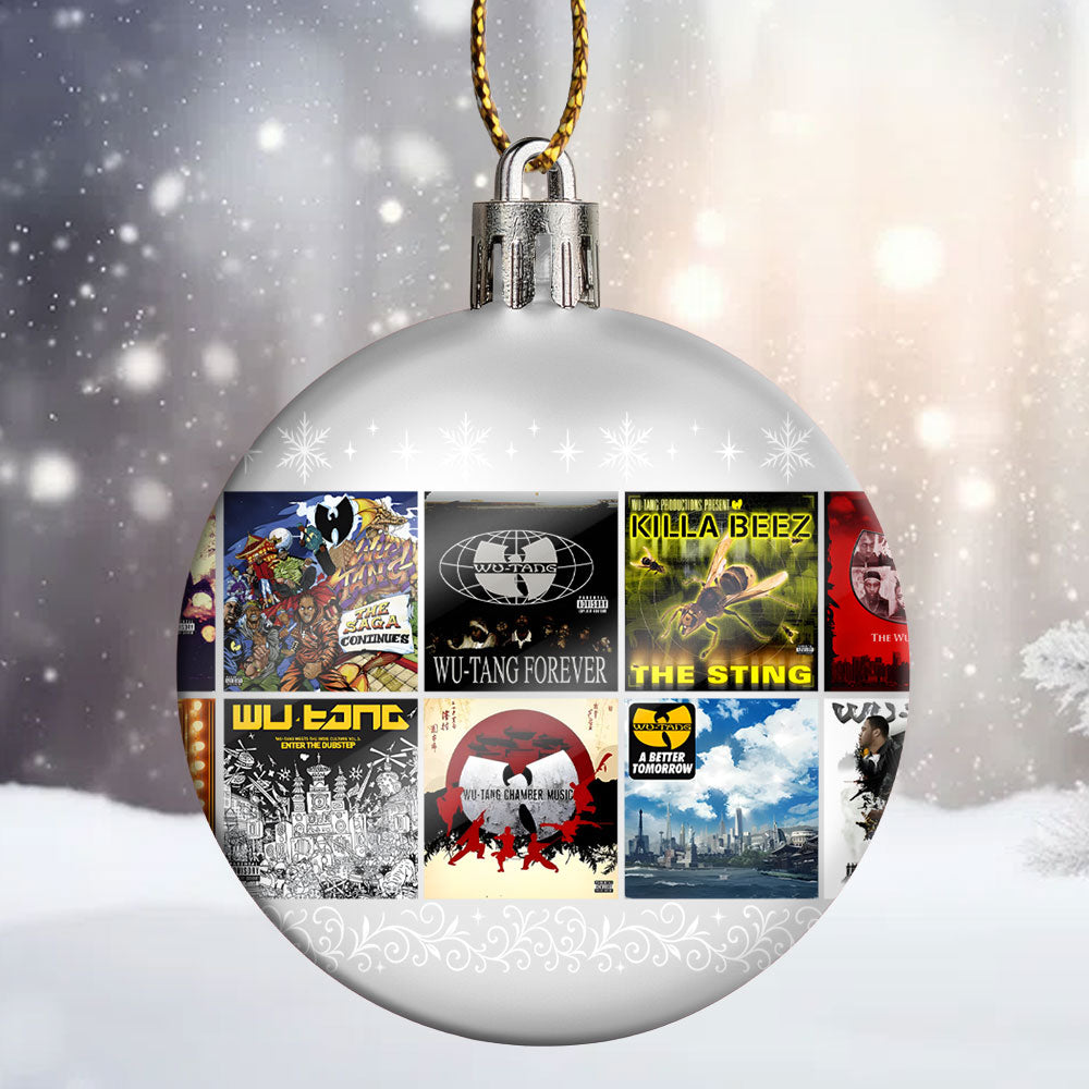 Wu-Tang Clan Ball Ornament – Hip-Hop Legacy Meets Holiday Style