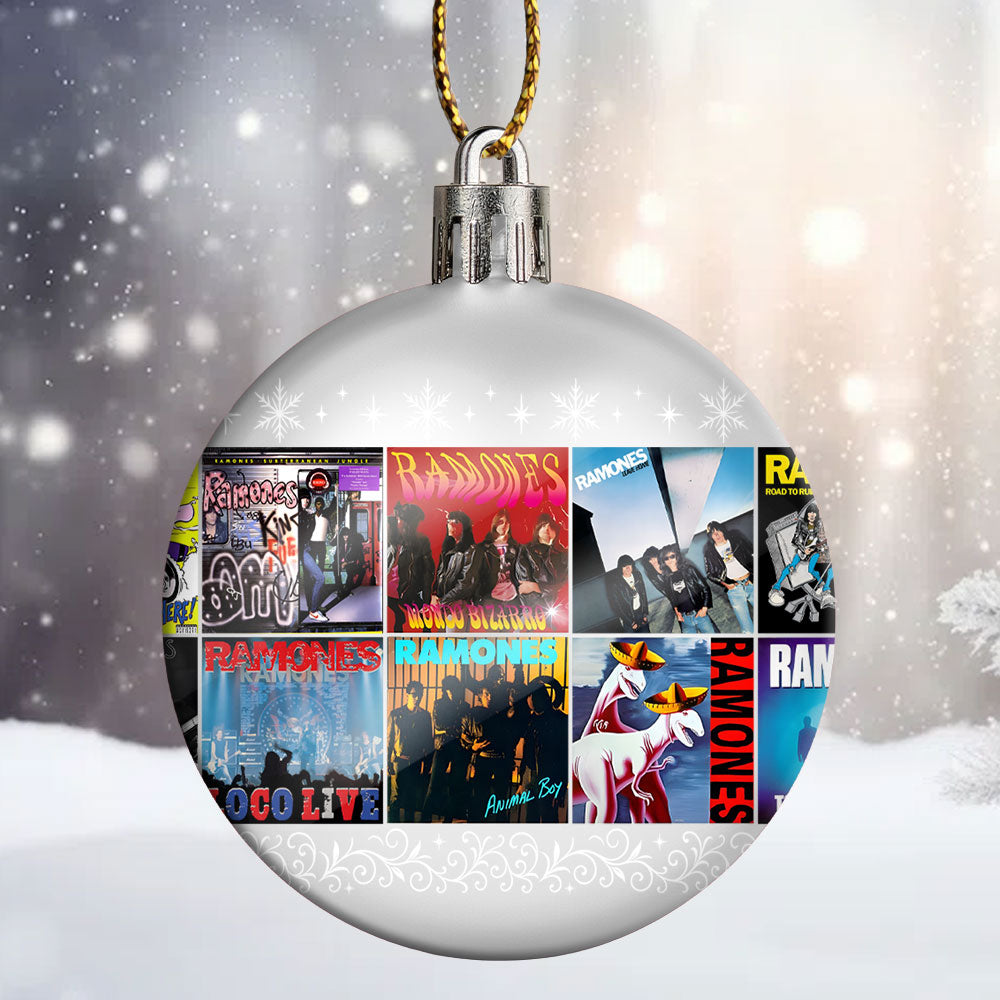 Ramones Ball Ornament – A Punk Rock Classic for a Loud and Merry Christmas