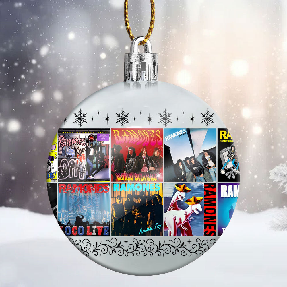 Ramones Ball Ornament – A Punk Rock Classic for a Loud and Merry Christmas