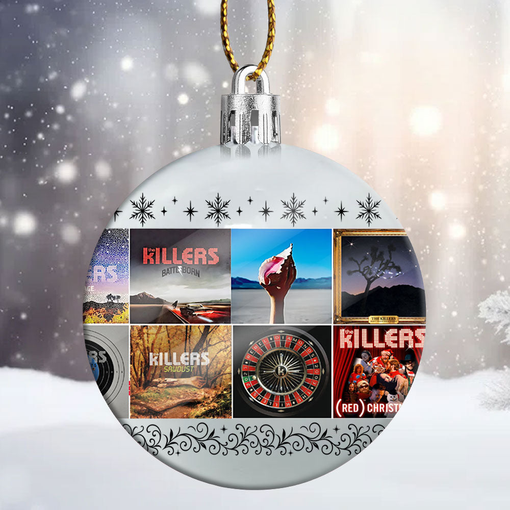 The Killers Ball Ornament – Shine Bright with Indie Rock Flair