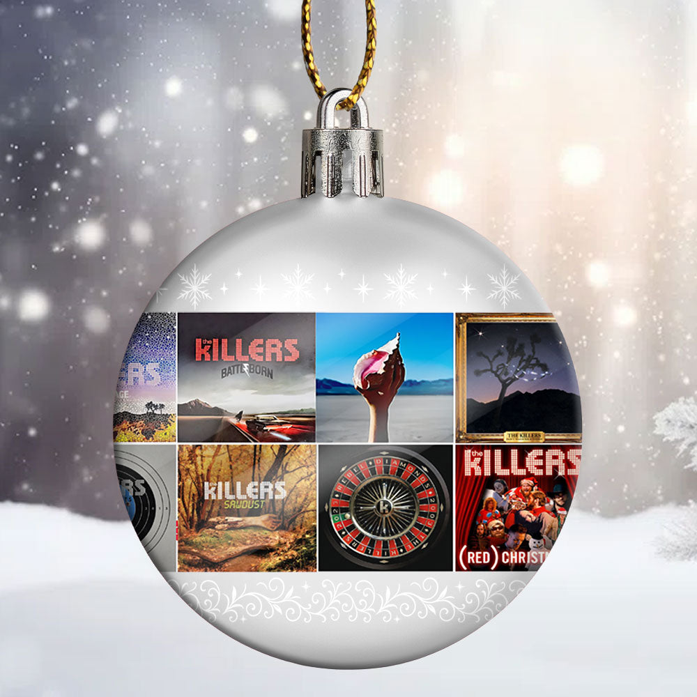 The Killers Ball Ornament – Shine Bright with Indie Rock Flair