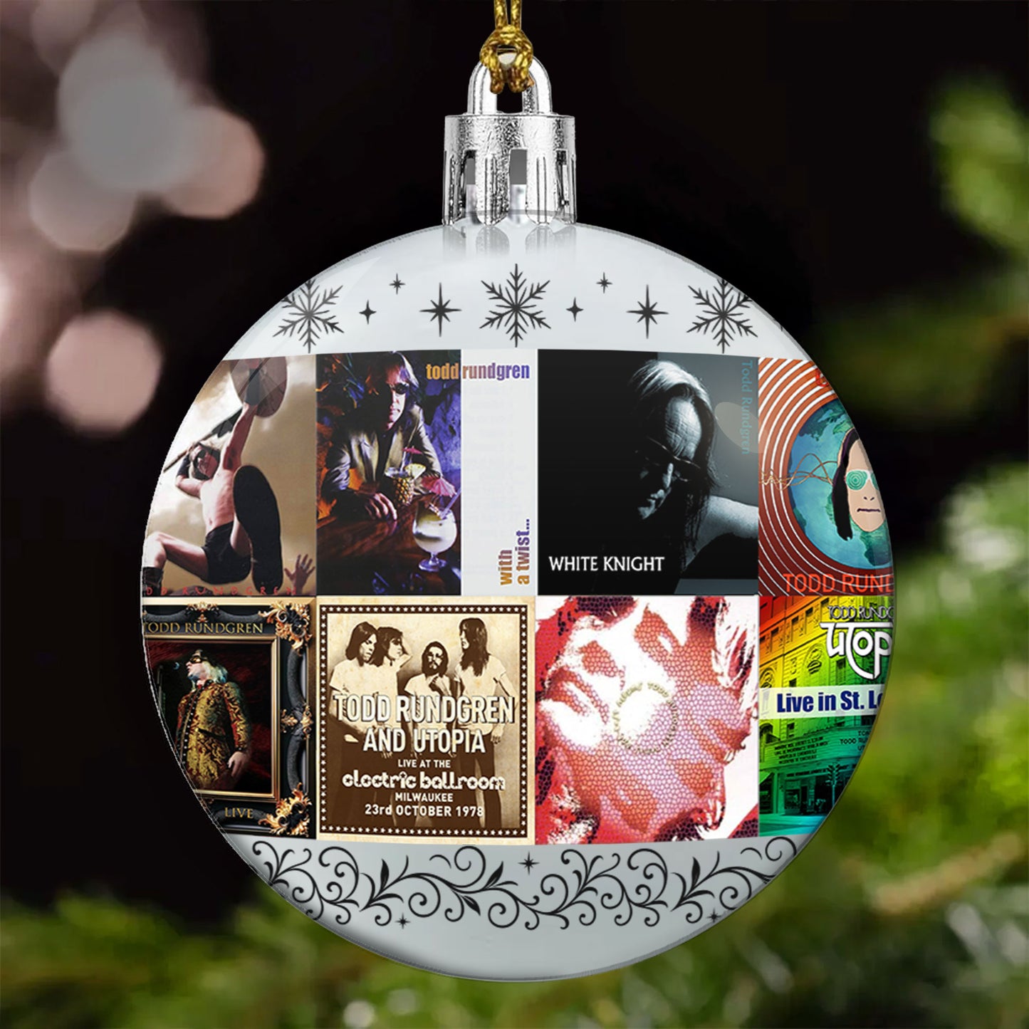 Todd Rundgren Ball Ornament – Celebrating the Artistry of a True Visionary