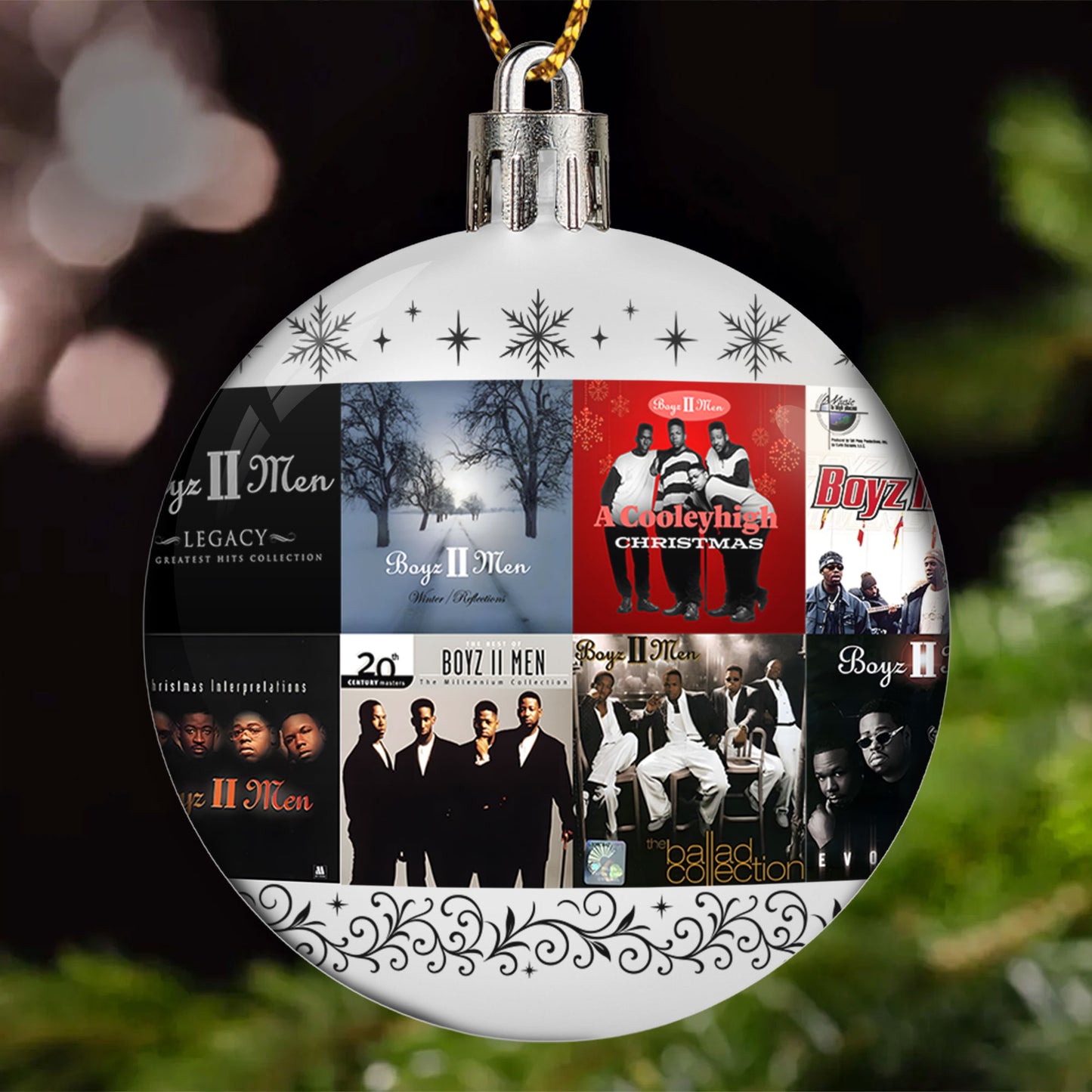 Boyz II Men Ball Ornament – Soulful Harmony Collection