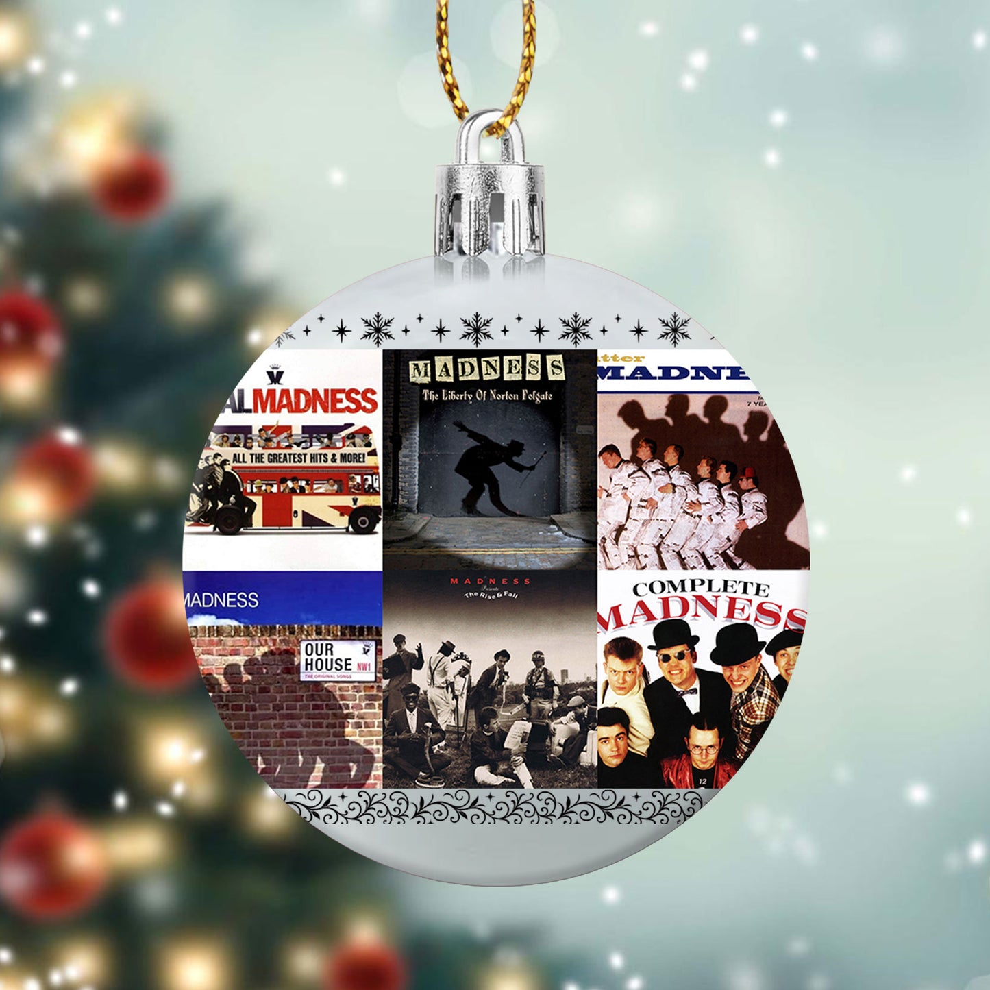 Madness Ball Ornament – Ska Rhythms & British Charm