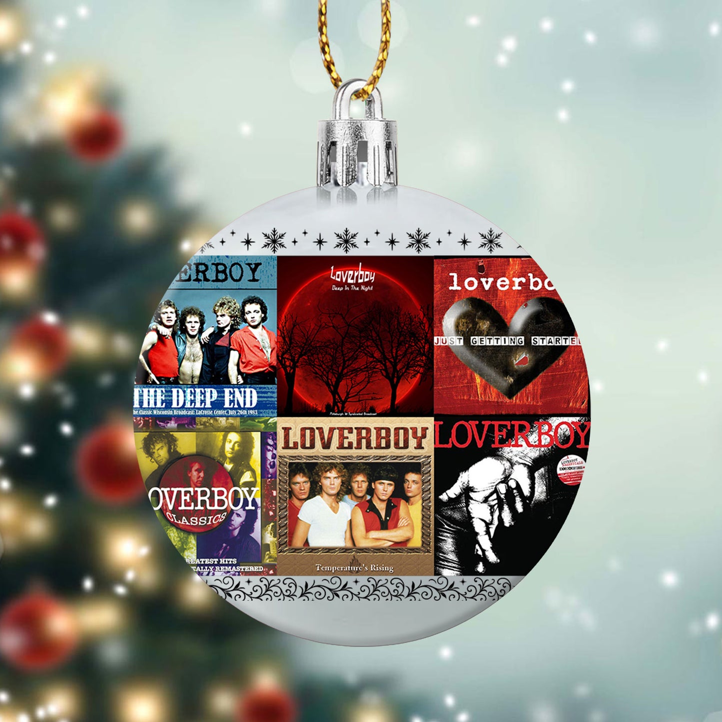 Loverboy Ball Ornament – Classic Rock Passion