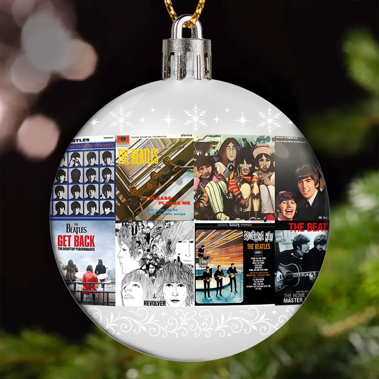 The Beatles Ball Ornament – A Legendary Tribute to Timeless Music