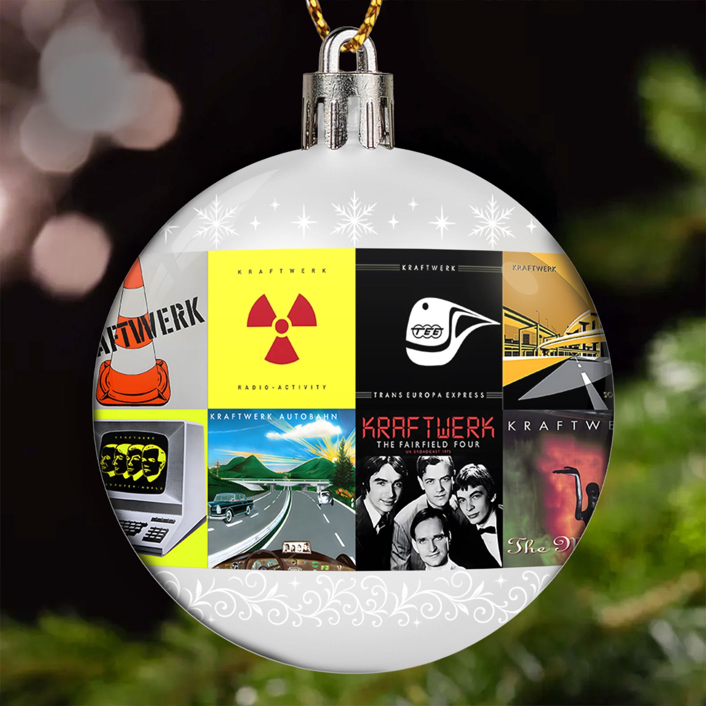 Kraftwerk Ball Ornament – The Pioneers of Electronic Sound