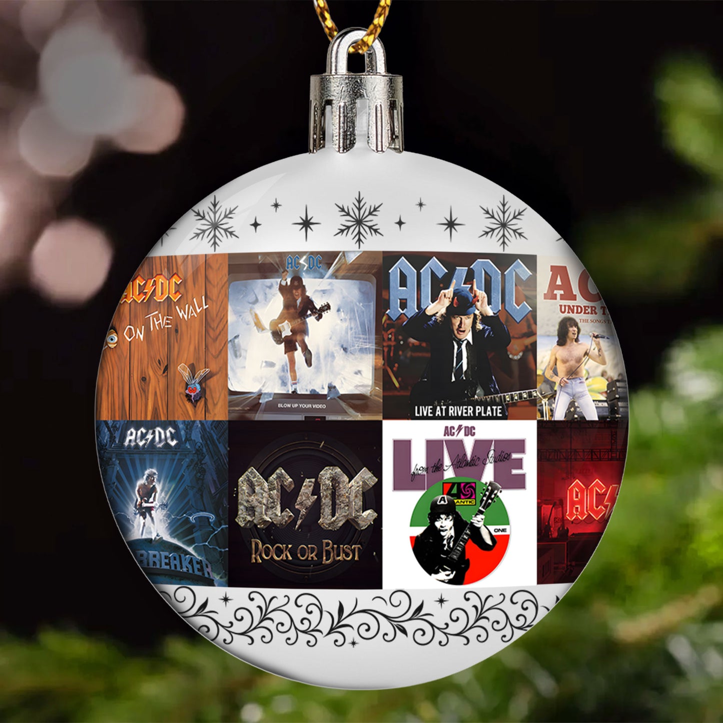AC/DC Ball Ornament – The Ultimate Rock ’n’ Roll Christmas Gift