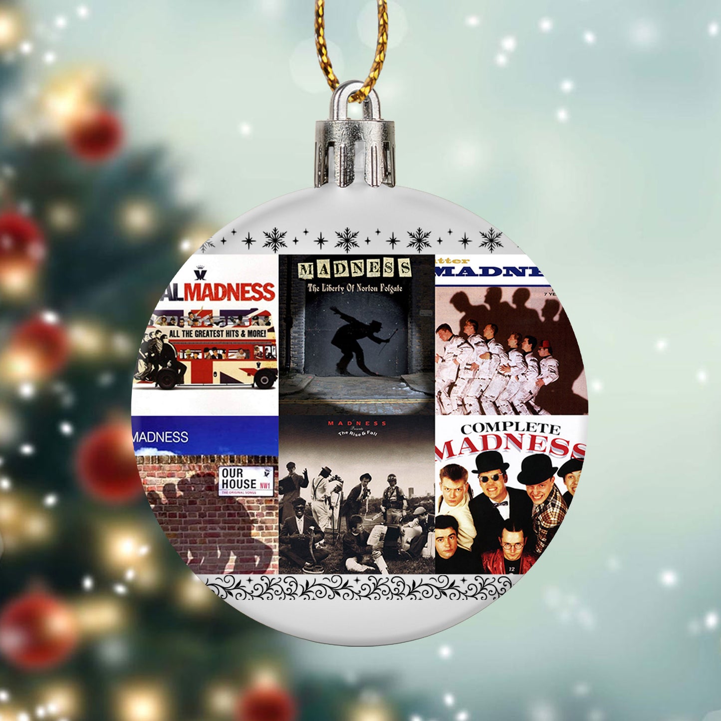 Madness Ball Ornament – Ska Rhythms & British Charm