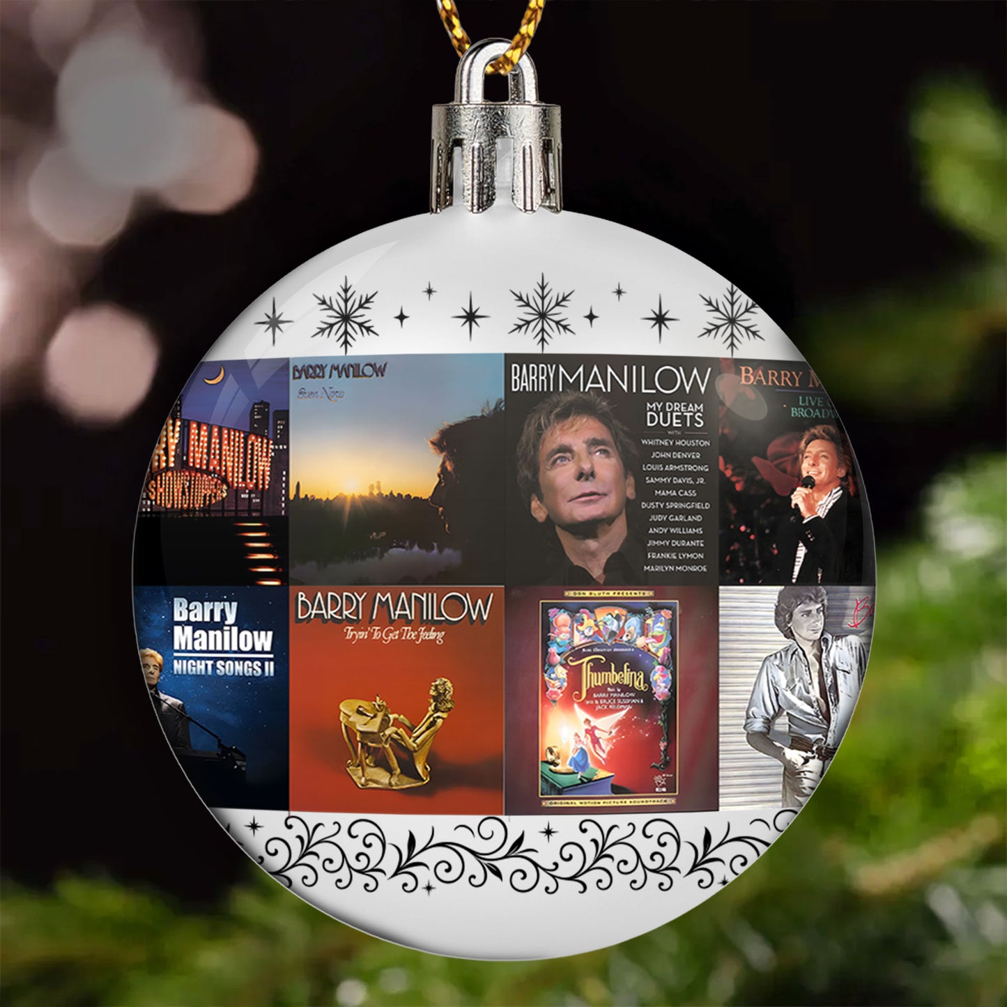 Radiohead Ball Ornament – A Tribute to Innovation, Emotion, and Alternative Spirit