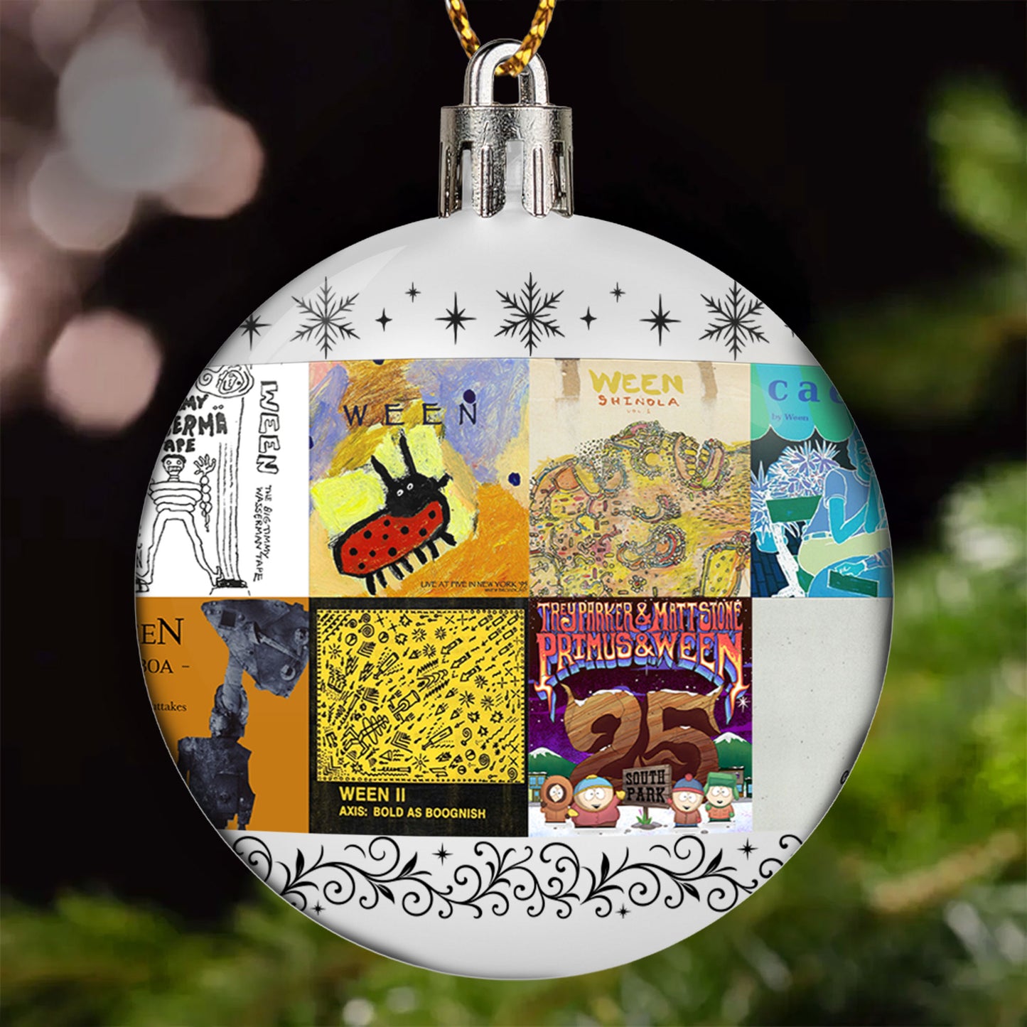 Ween Ball Ornament – A Wild and Whimsical Tribute to Musical Eccentricity