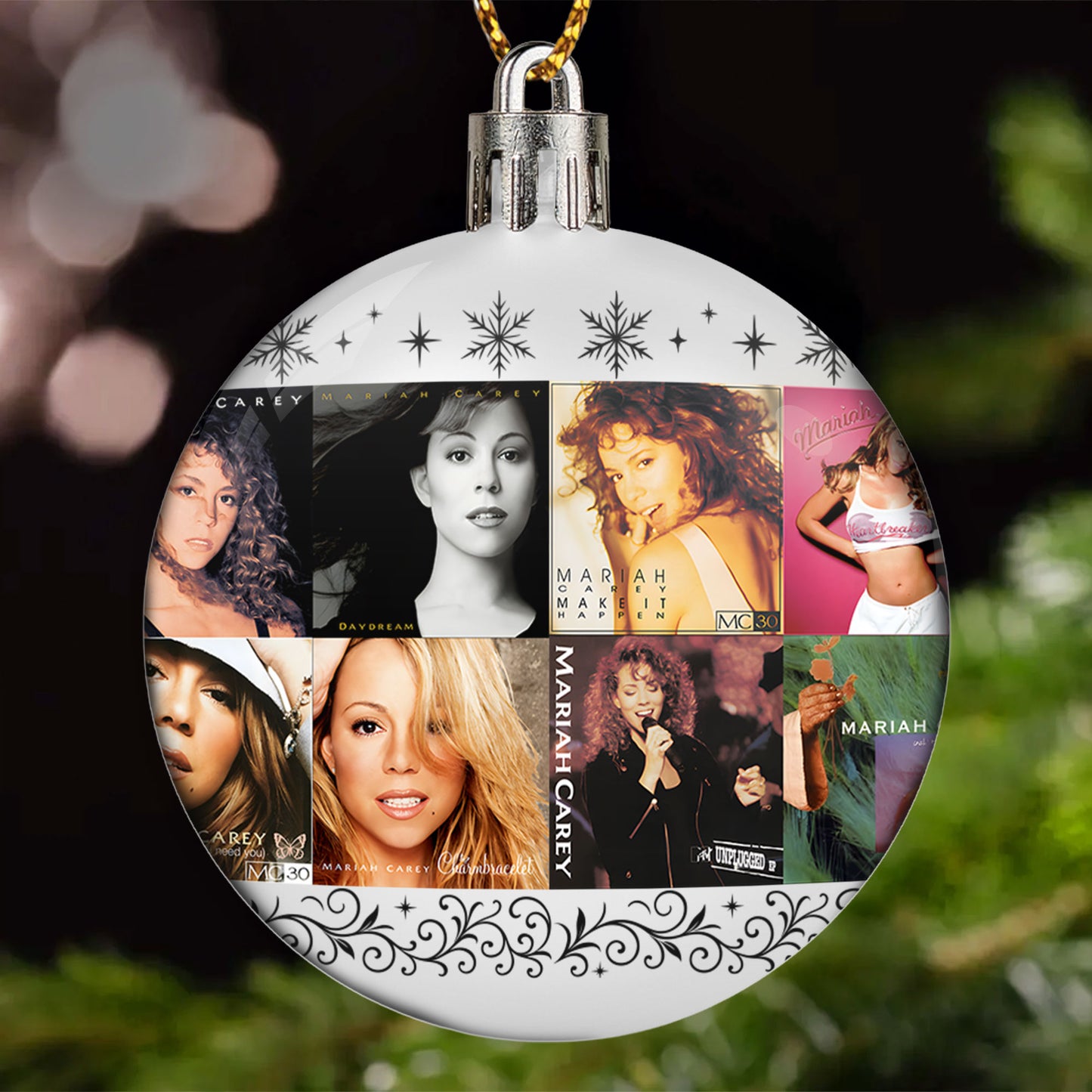 Mariah Carey Ball Ornament – A Sparkling Holiday Gift for Music Lovers