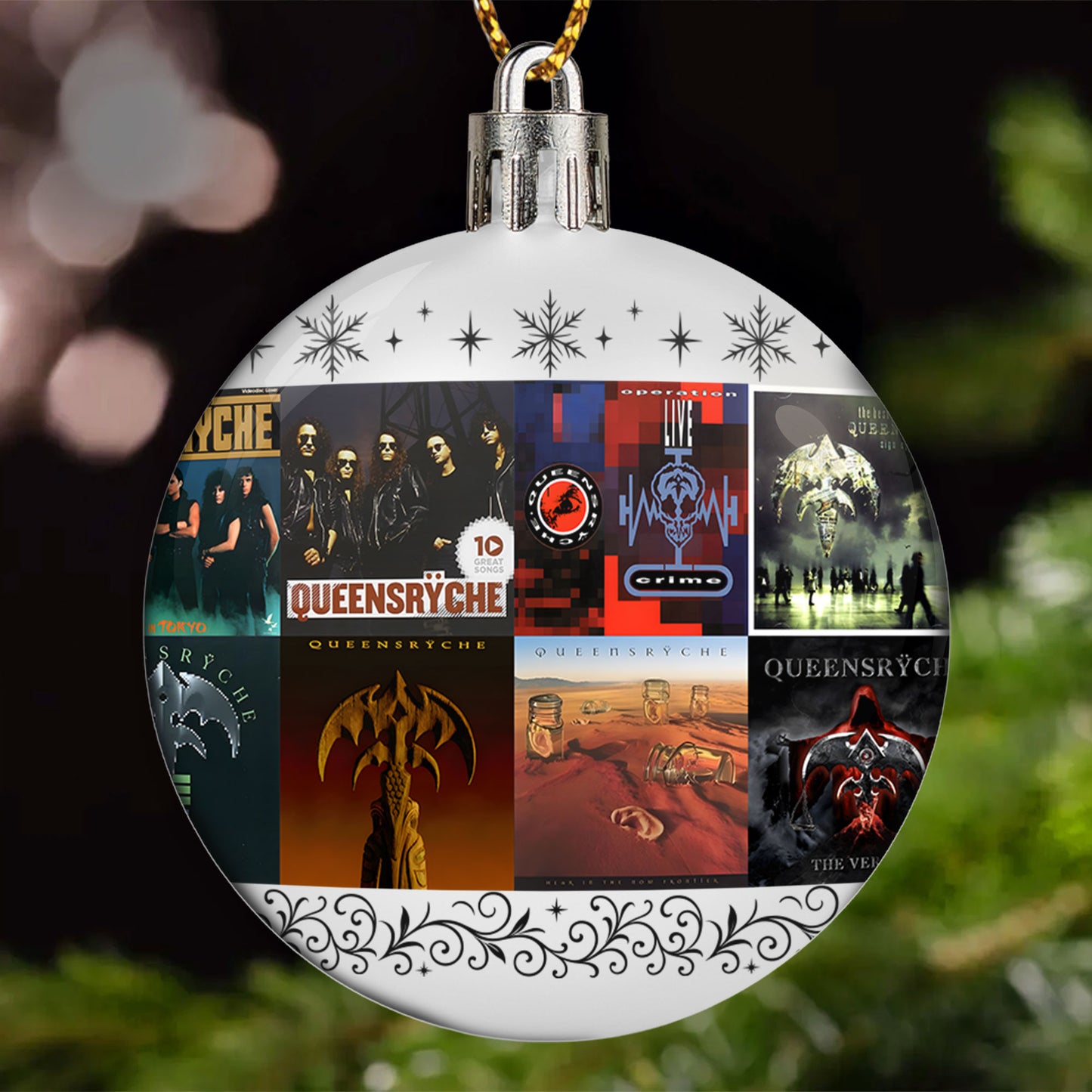 Queensrÿche Ball Ornament – Progressive Metal Legends