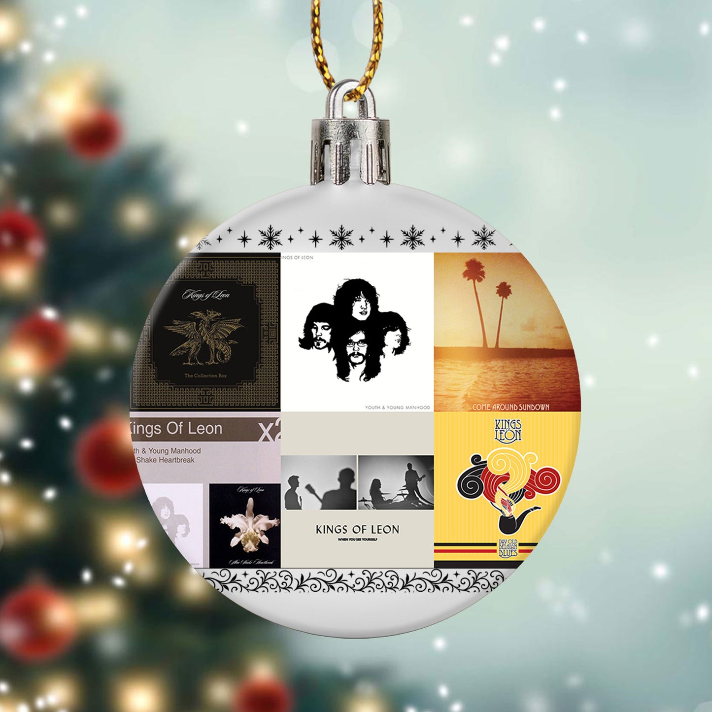 Kings of Leon Ball Ornament – Southern Rock Revival