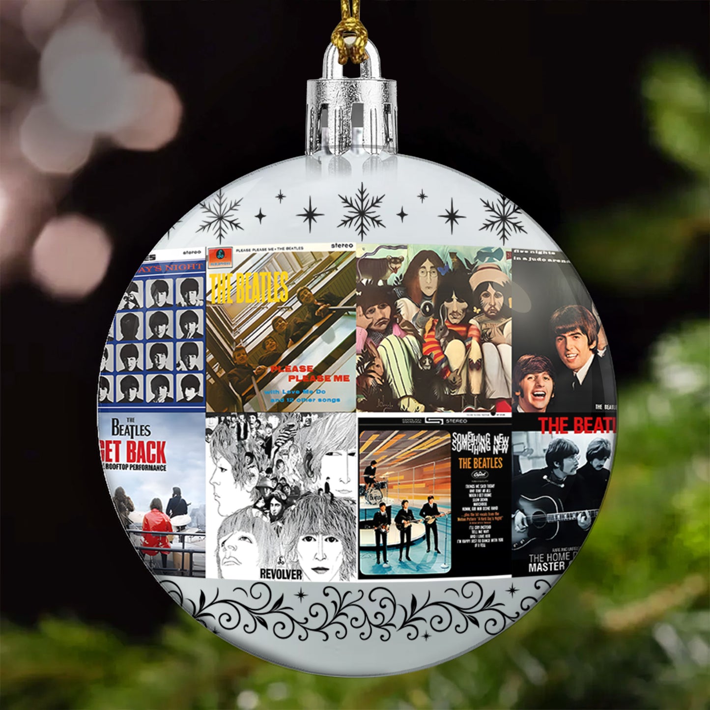 The Beatles Ball Ornament – A Legendary Tribute to Timeless Music