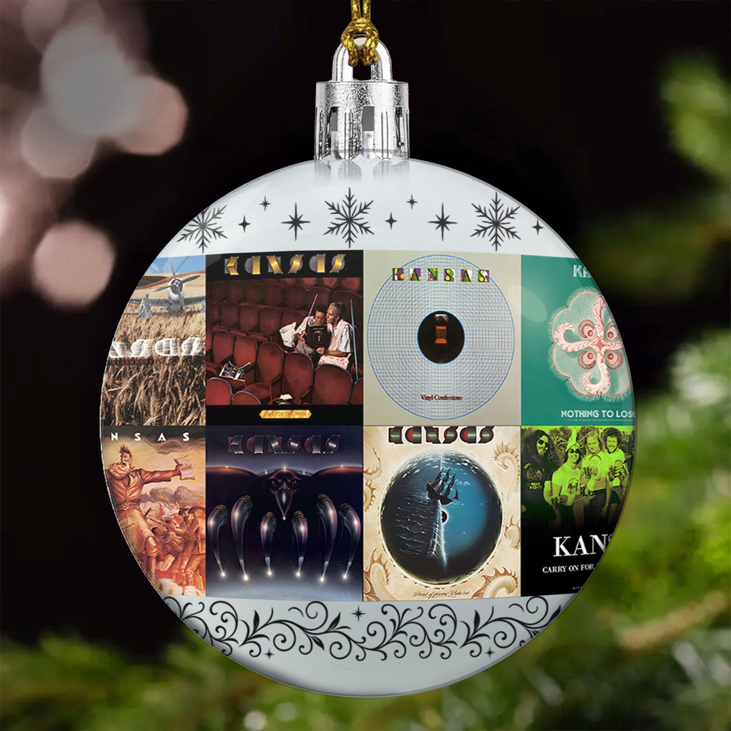 Kansas Ball Ornament – Carry On the Spirit of Classic Rock