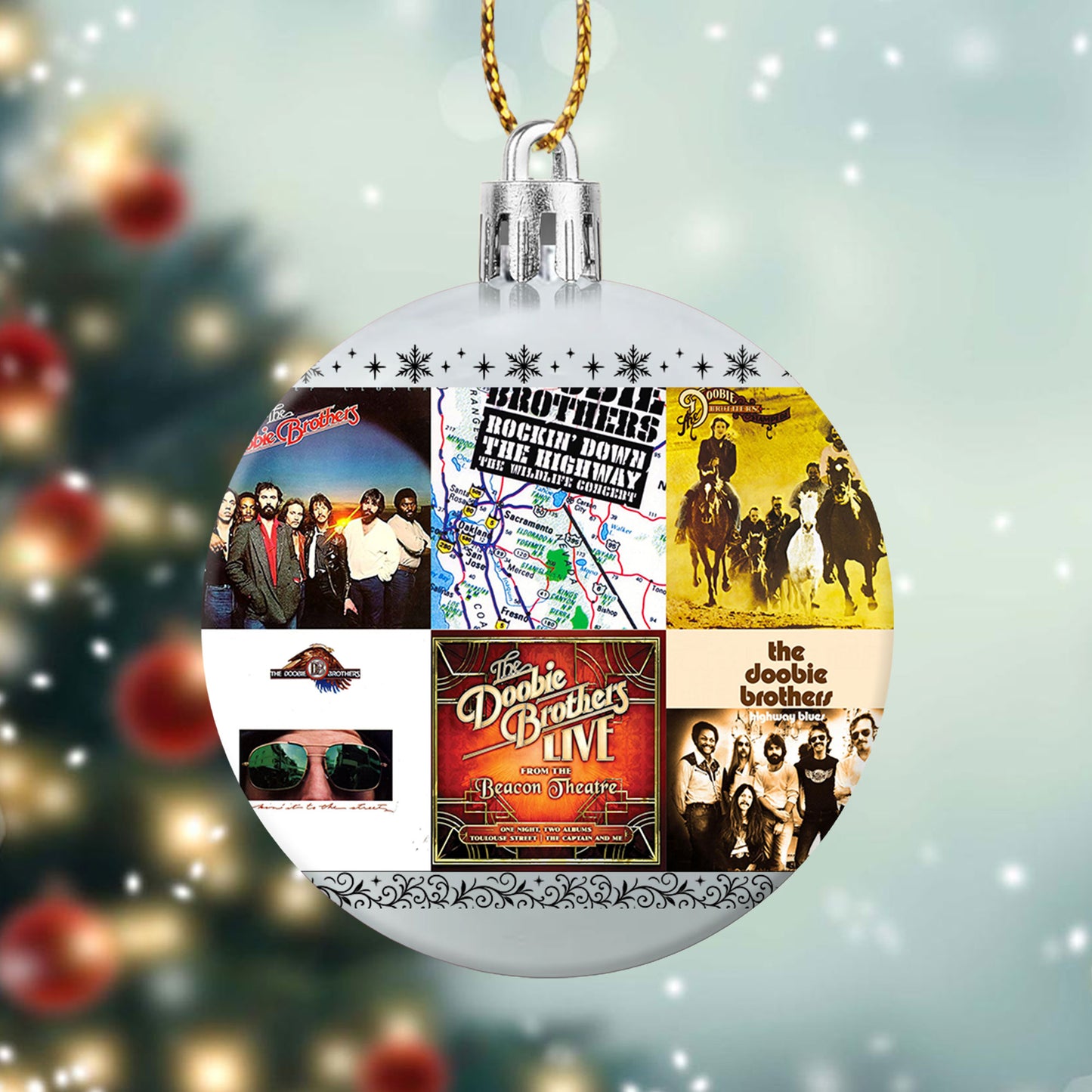 The Doobie Brothers Ball Ornament – A Classic Rock Christmas Gift