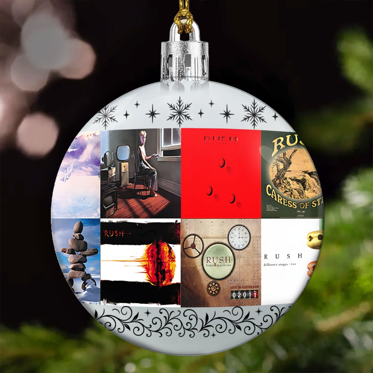 Rush Ball Ornament – A Progressive Rock Masterpiece for the Holiday Season