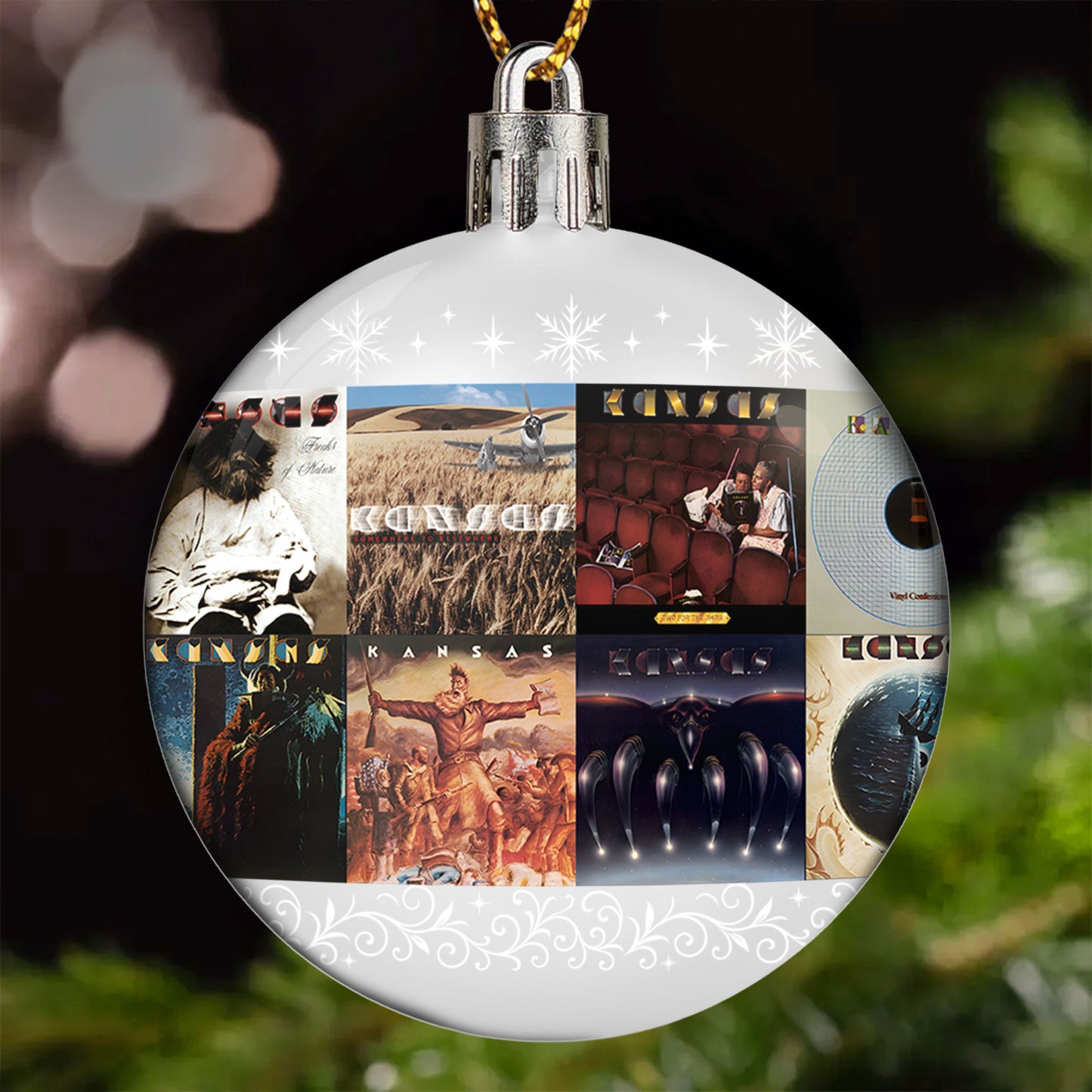 Kansas Ball Ornament – Carry On the Spirit of Classic Rock