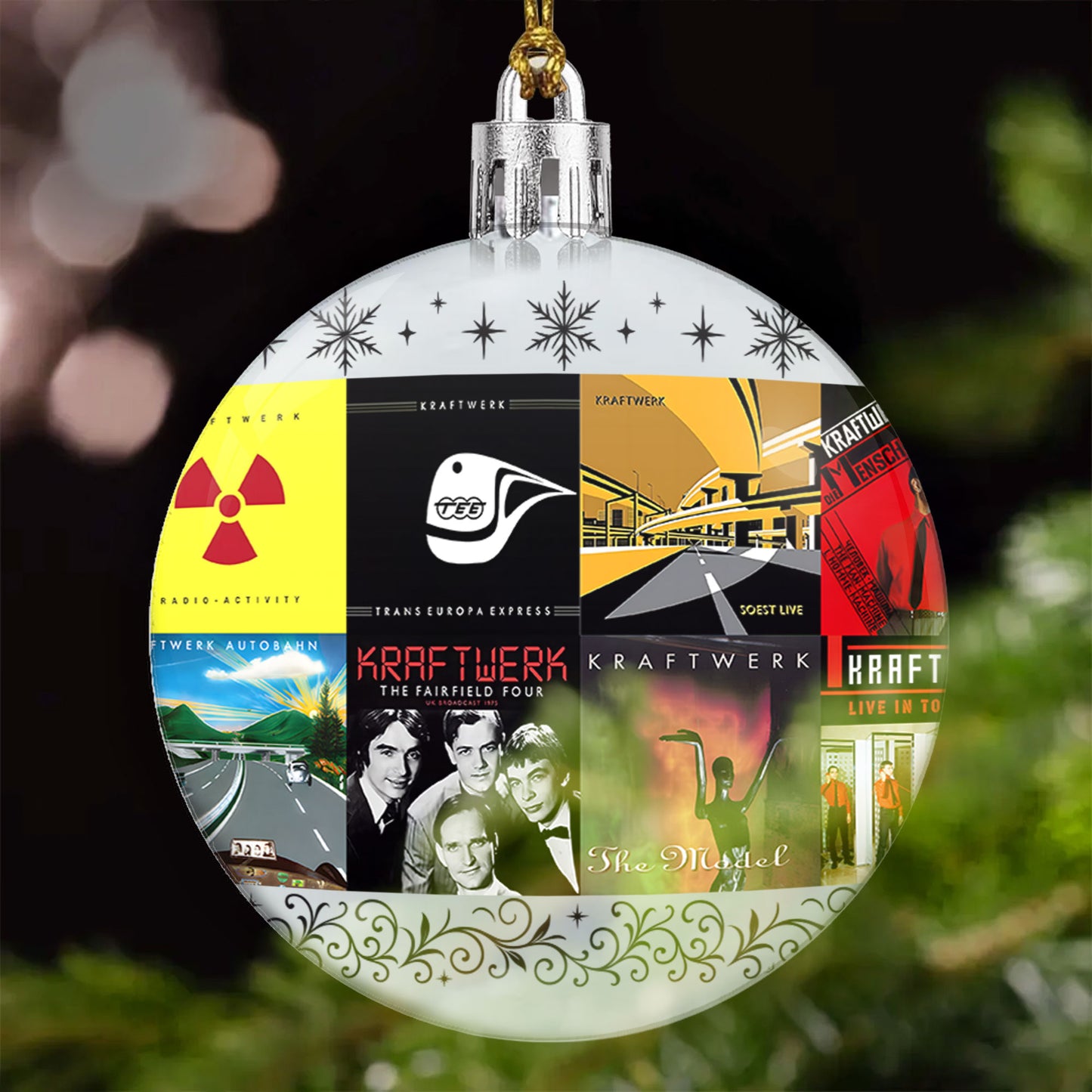 Kraftwerk Ball Ornament – The Pioneers of Electronic Sound