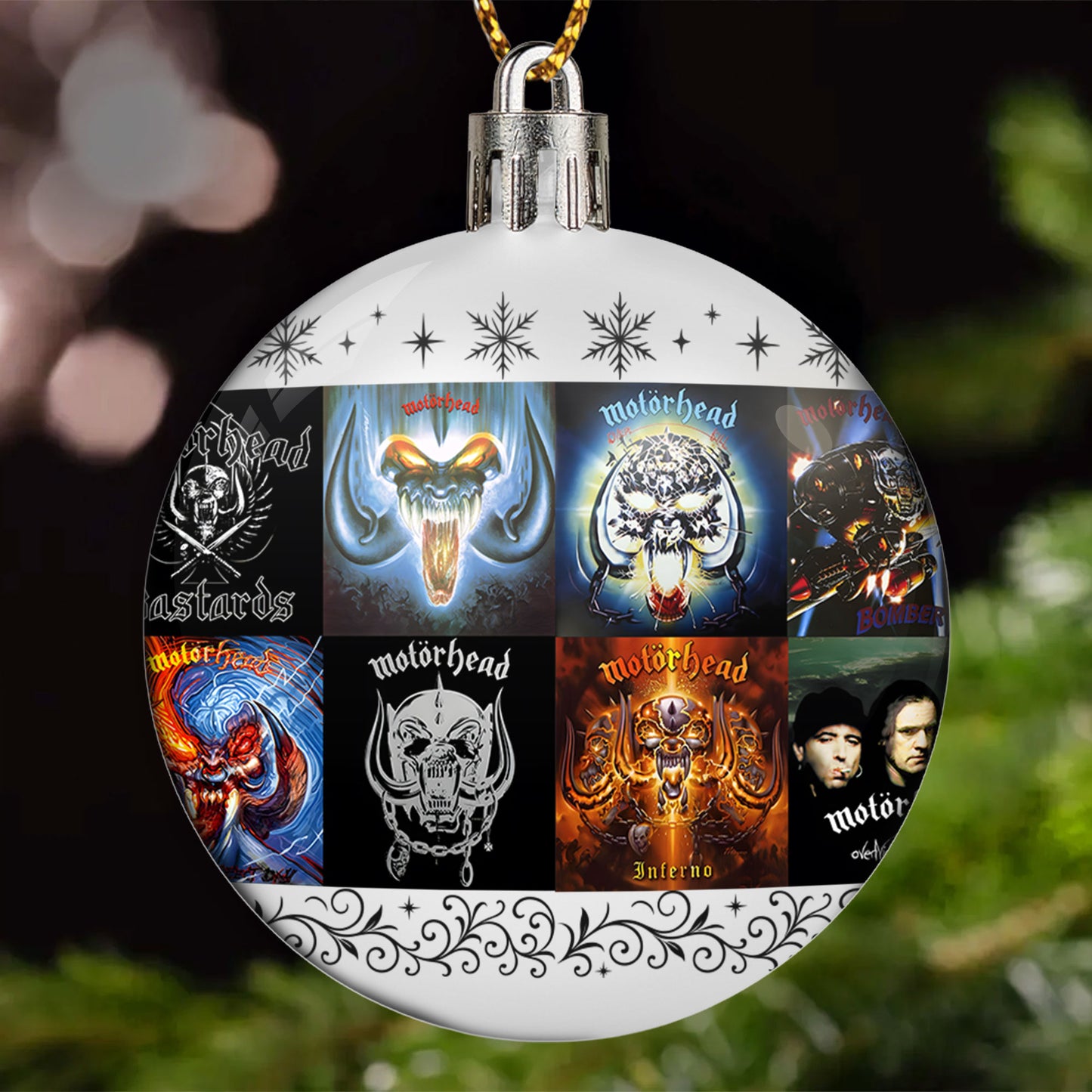 Motörhead Ball Ornament – Heavy Metal Legends Collection
