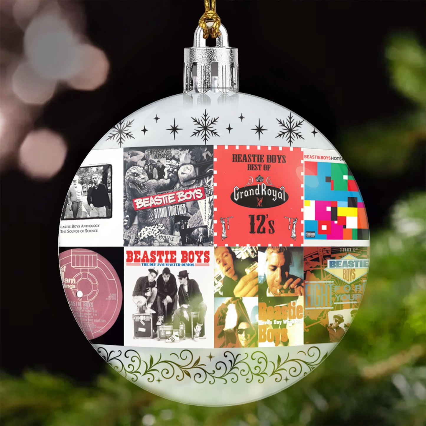 Beastie Boys Ball Ornament – A Classic Hip-Hop Twist for Your Holidays
