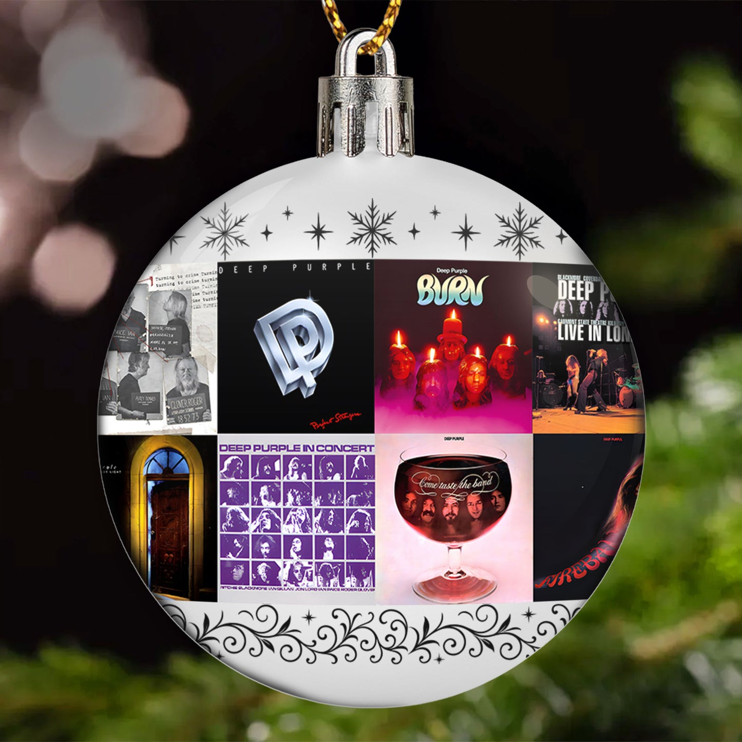 Deep Purple Ball Ornament – Hard Rock Heritage
