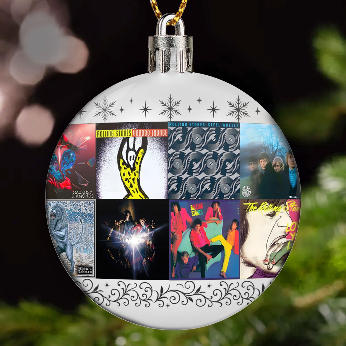 Black Sabbath Ball Ornament – Celebrate the Pioneers of Heavy Metal