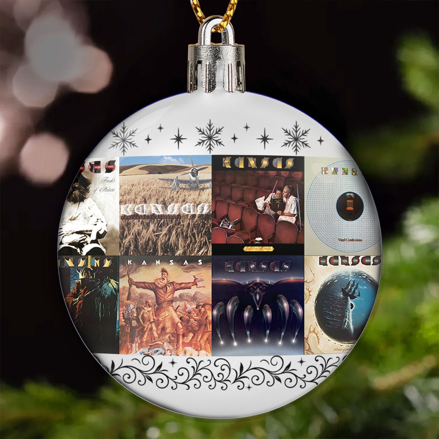 Kansas Ball Ornament – Carry On the Spirit of Classic Rock
