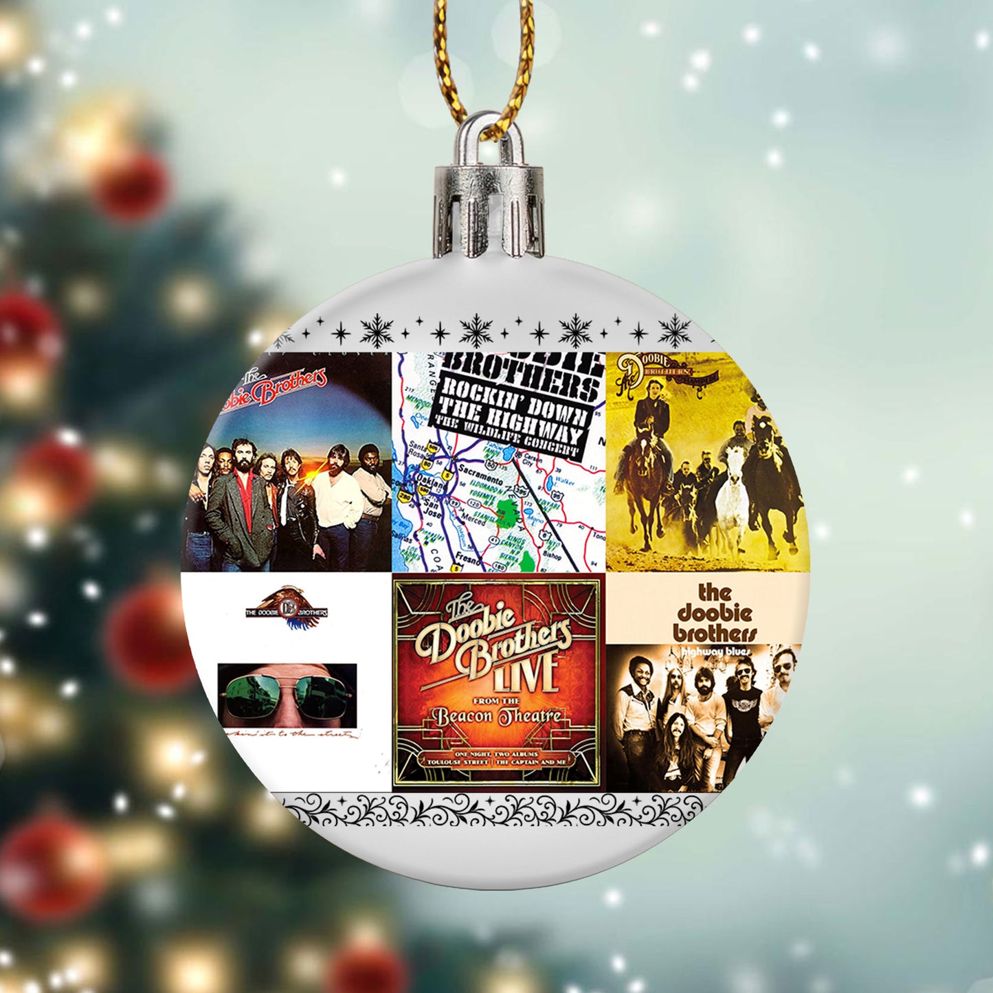 The Doobie Brothers Ball Ornament – A Classic Rock Christmas Gift