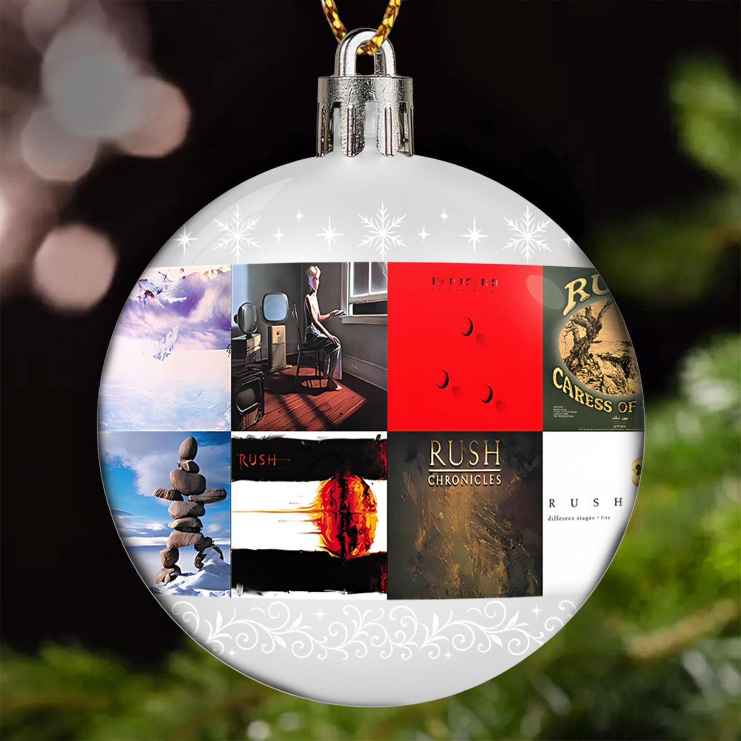 Rush Ball Ornament – A Progressive Rock Masterpiece for the Holiday Season