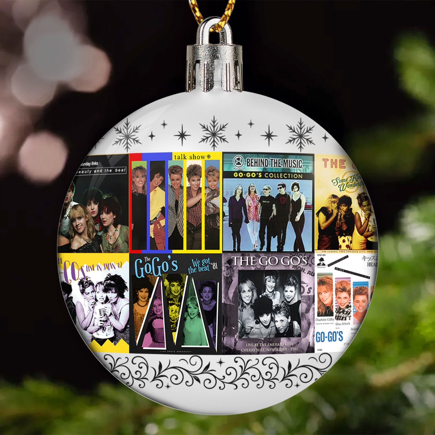 The Go-Go’s Ball Ornament – Pop Rock Trailblazers